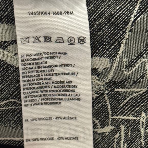 Jacquemus La Chemise Corto Printed Long Sleeve Shirt IT 48‎ US 12 NWT - Picture 12 of 13